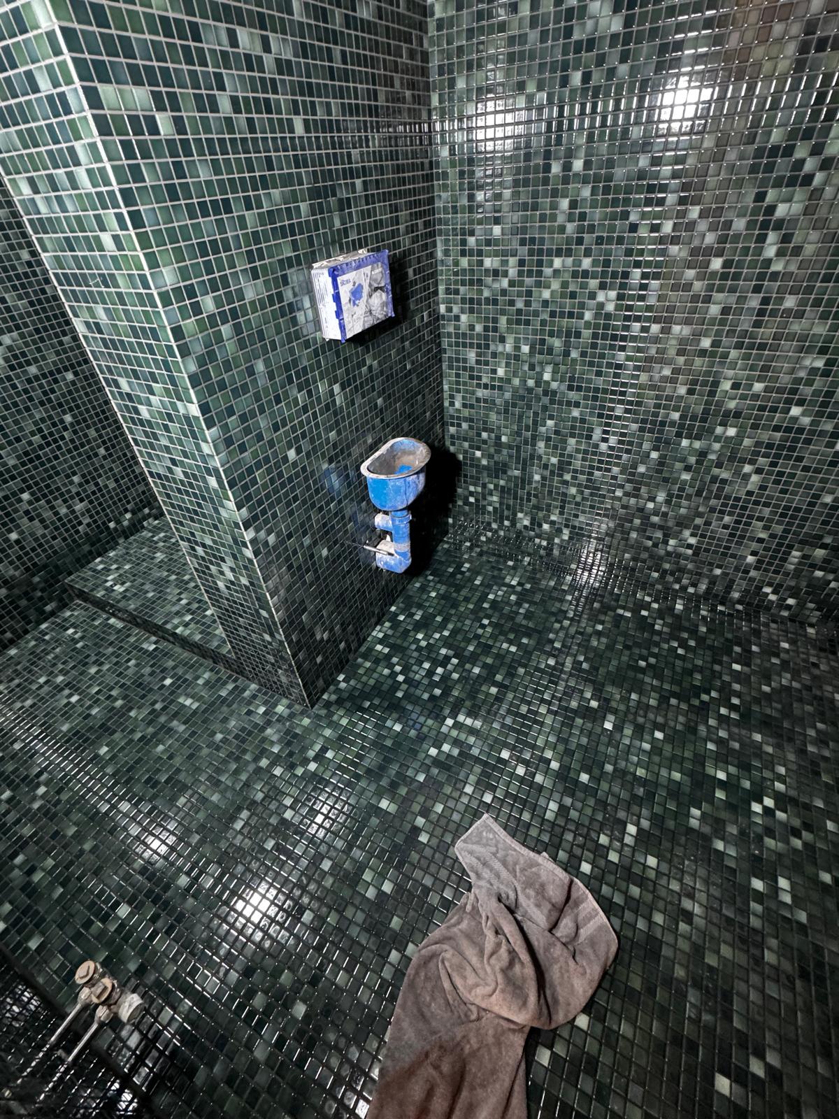 Mosaikfliesen im Badezimmer in Düsseldorf