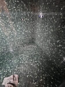 Mosaikfliesen im Badezimmer in Düsseldorf