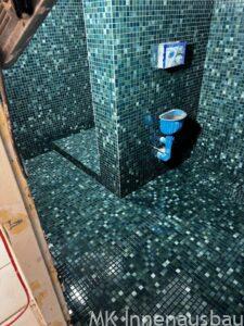 Mosaikfliesen im Badezimmer fachgerecht verlegt