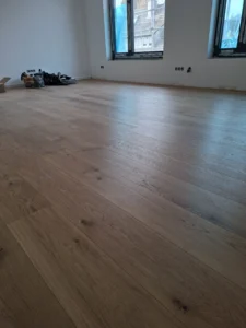 Verklebung von parkett