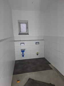 Sanitär Trennwand im Innenausbau