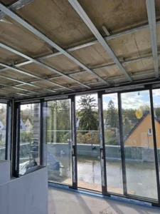 Trockenbau Decke im Büro Innenausbau