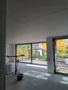 Gipskarton Trockenbau Decke mit Einbauspots