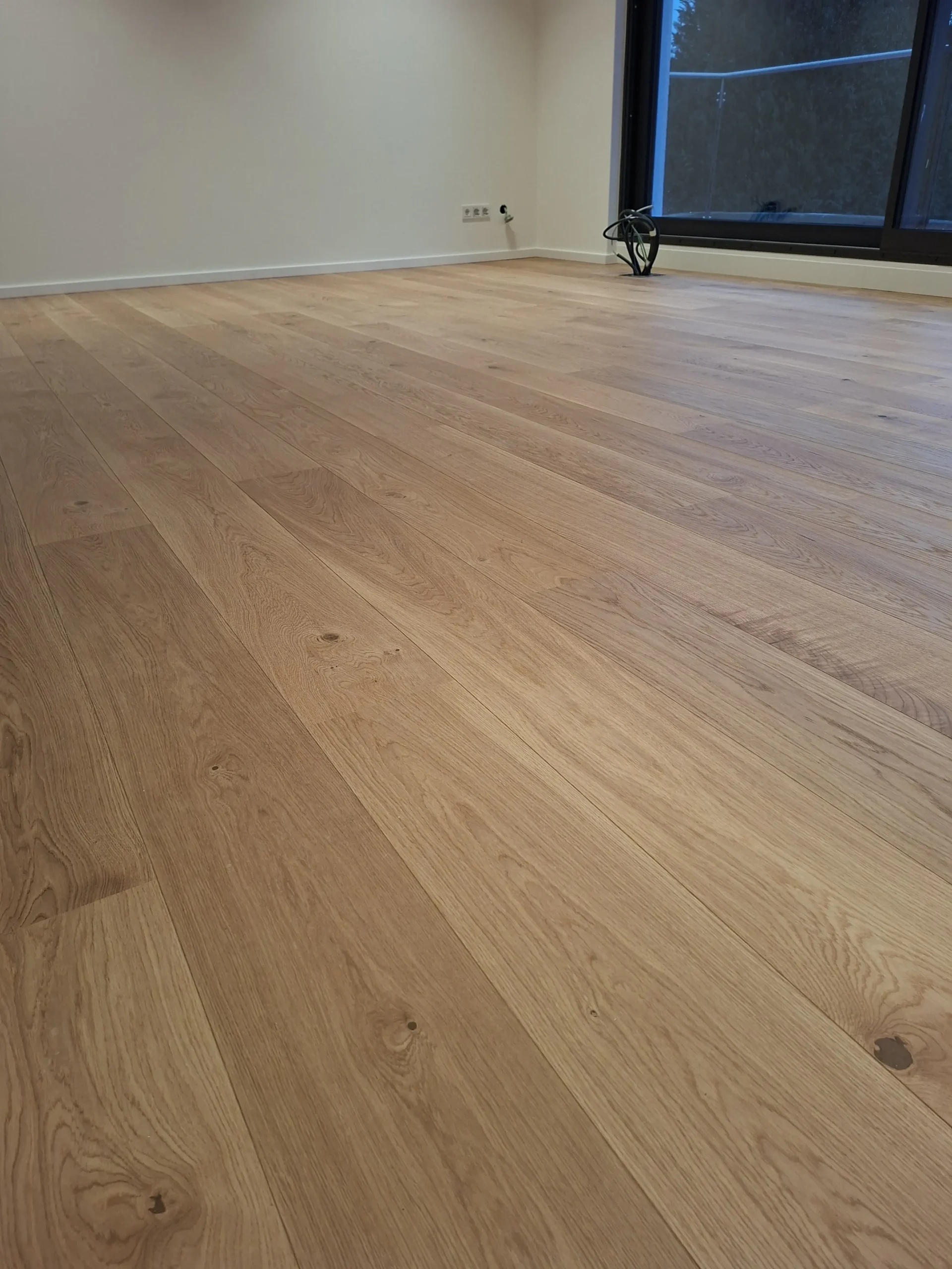 Parkettverlegung im Neubau